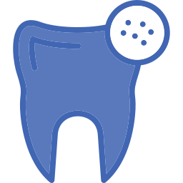 diente de bactria icono