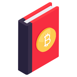 libro de bitcoins icono