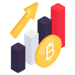 Bitcoin analysis icon