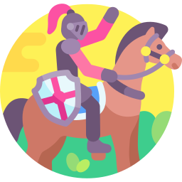 Рыцарь на коне иконка