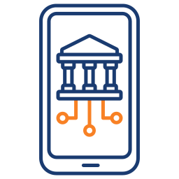 banca digitale icona