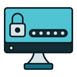 Cyber security icon