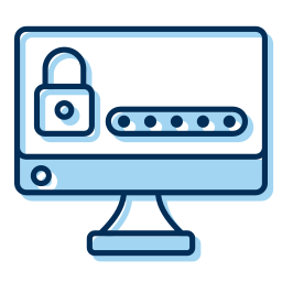 Cyber security icon