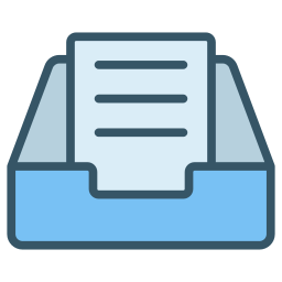 Archive box icon