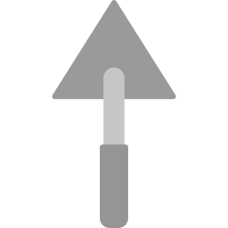 Треугольная лопата иконка