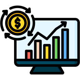 retorno de la inversión icono