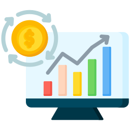 Investment return icon