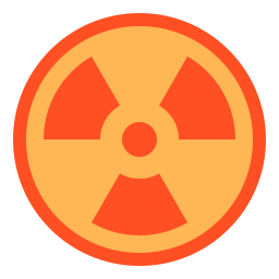 radiattivo icona