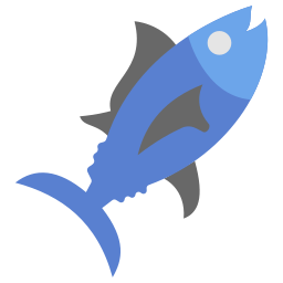Trout fish icon
