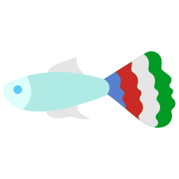 peixe guppy Ícone