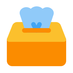 pudełko chusteczek ikona