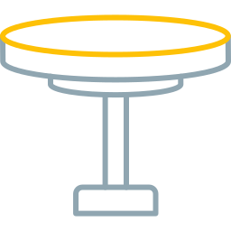 okrągły stół ikona