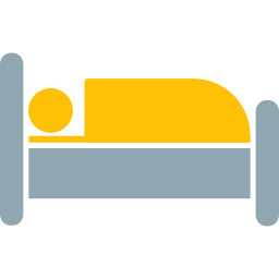 eenpersoonsbed icoon