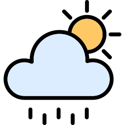 Слоисто-дождевые облака иконка