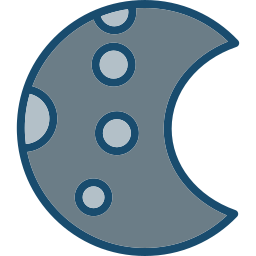 fase lunare icona