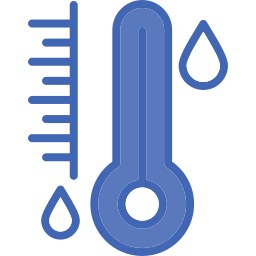 temperatura dell'acqua icona