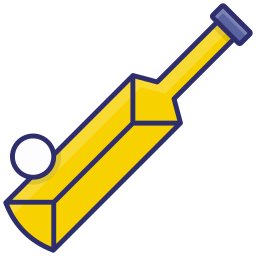 cricket knuppel icoon