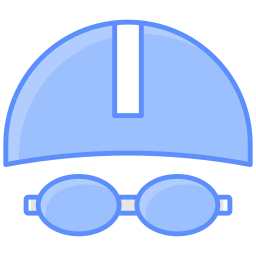 Swimming goggles icon