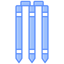 Cricket stump icon
