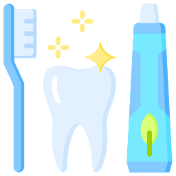 Dental hygiene icon