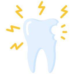 Tooth pain icon