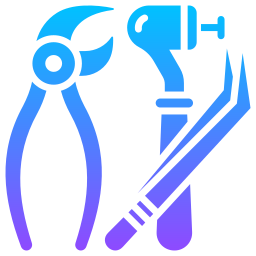Dental equipment icon