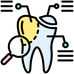 exame odontológico Ícone