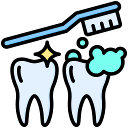 tandheelkundige reiniging icoon