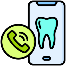aplicación dental icono