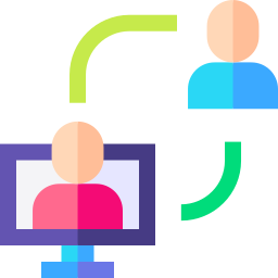 mentor en línea icono