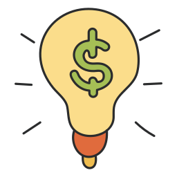 financieel idee icoon
