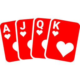Playing cards icon