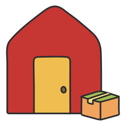 Home delivery icon
