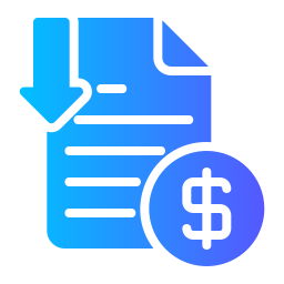 Reduce costs icon