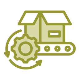 Production automation icon
