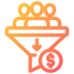 Sales funnel icon