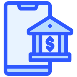 Mobile banking icon