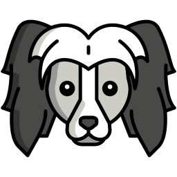 Chinese crested icon