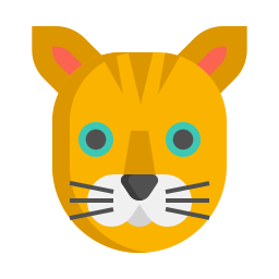 chat du bengale Icône