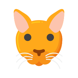 gato abisinio icono