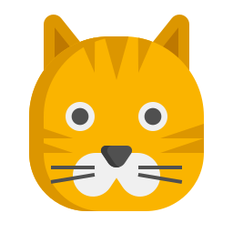 Shorthair cat icon