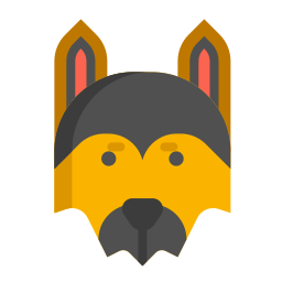 German shepherd icon