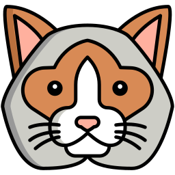 ragdollowy kot ikona