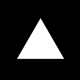 triangle Icône