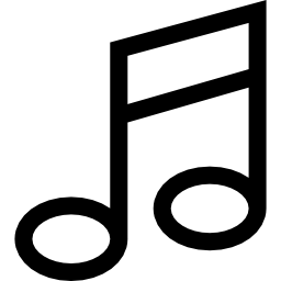 notas musicais Ícone