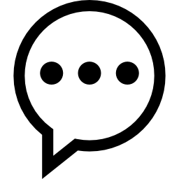 Speech bubble icon