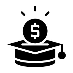 beca de educación icono