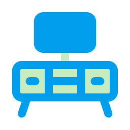 tv-standaard icoon