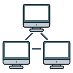 computer netwerken icoon