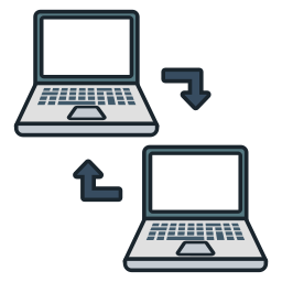 redes de computadores Ícone